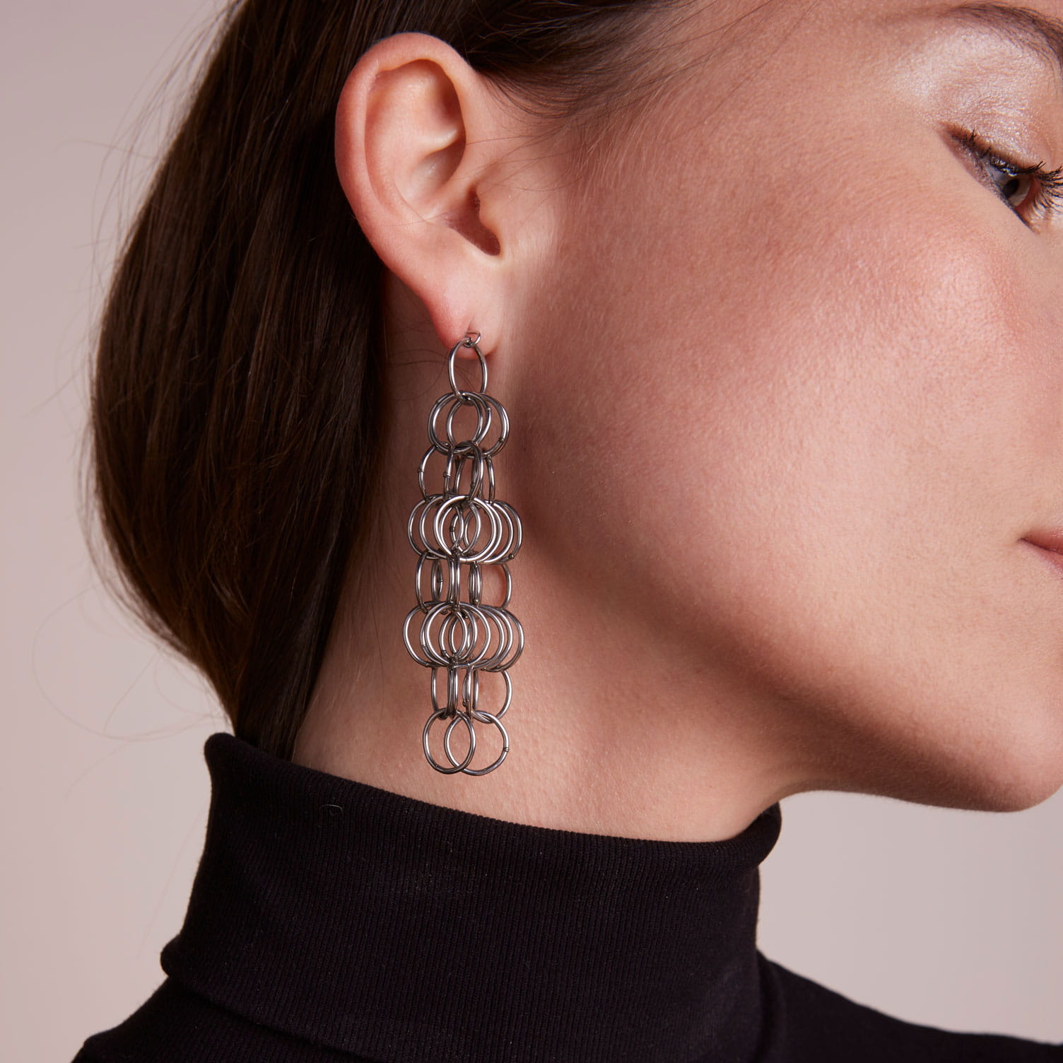 Boucles D'oreilles Pendantes Le Bijou Français - Tons Or Et Argent, Léger, Livraison Rapide 48h
