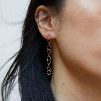 ONE small earrings