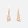 B triangle earrings 